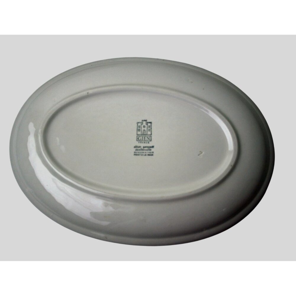 Set Of 6 Gien France "La Rascasse L'Aiglefin Le Thon Le Rouget La Barbue La Sard - Picture 6 of 12